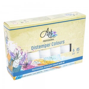 Tempera Art, ALBASTRU REGAL, 45ml, 6 buc/set - ARTLINE